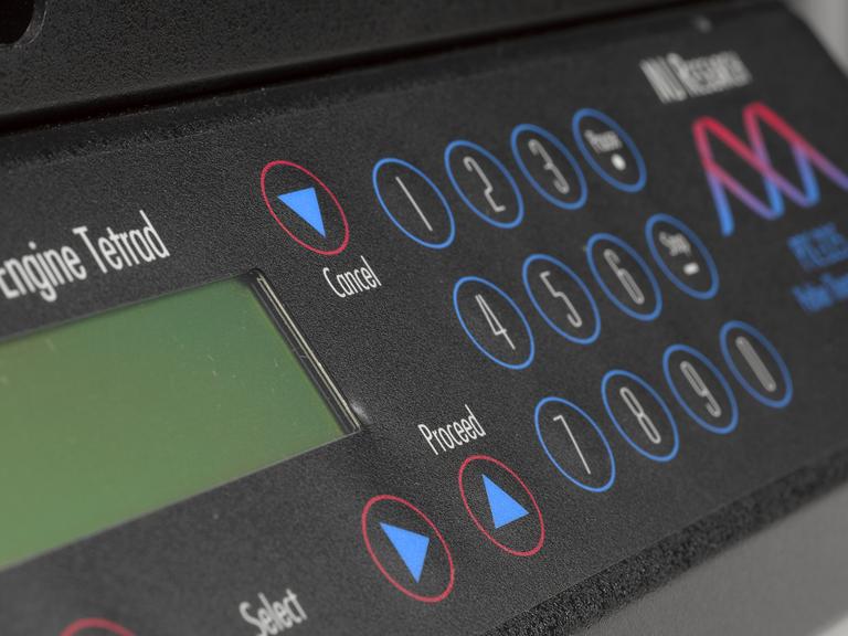 An alpha unit for the  PTC-225 Tetrad thermal cycler made by MJ