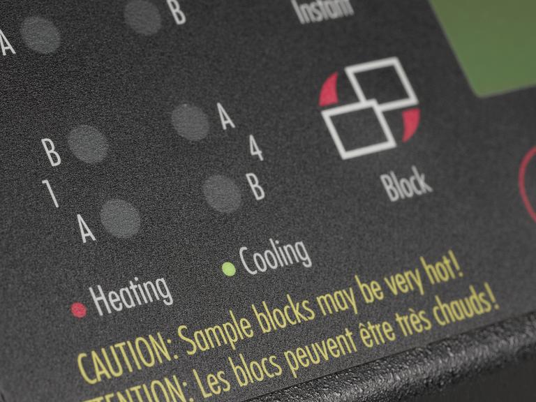 An alpha unit for the  PTC-225 Tetrad thermal cycler made by MJ