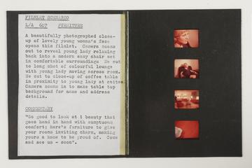 Synopsis and sample for cinema advertising film