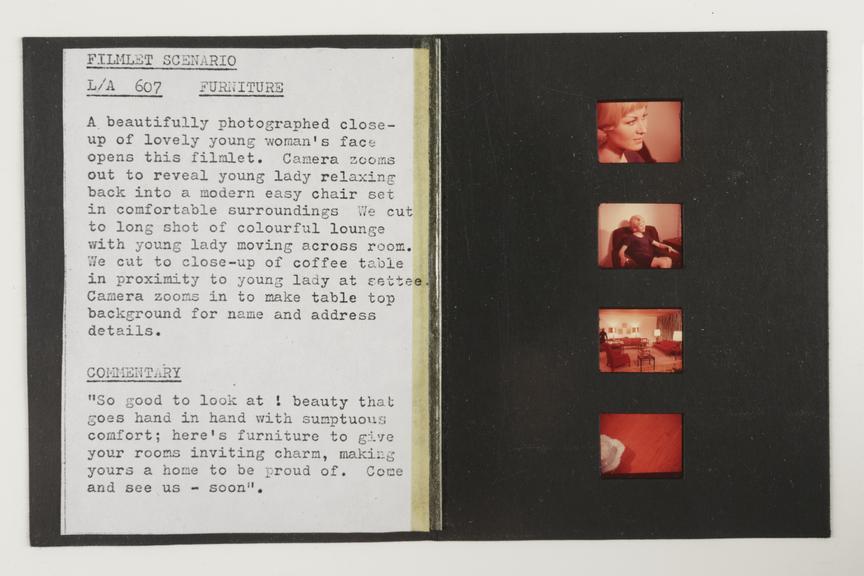 Synopsis and sample for cinema advertising film