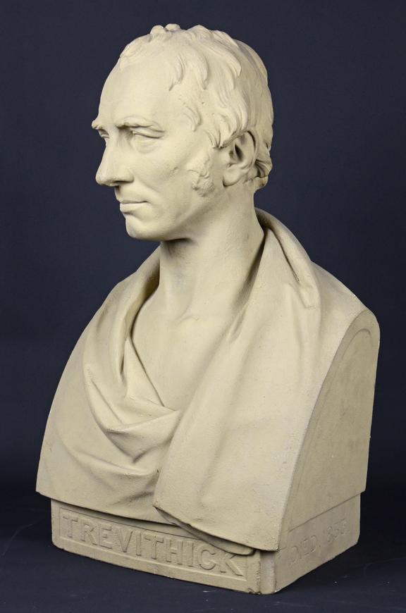 Plaster Bust, Richard Trevithick.