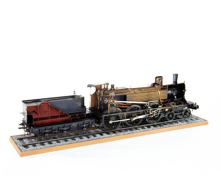model steam locomotive - western railway of france | Science