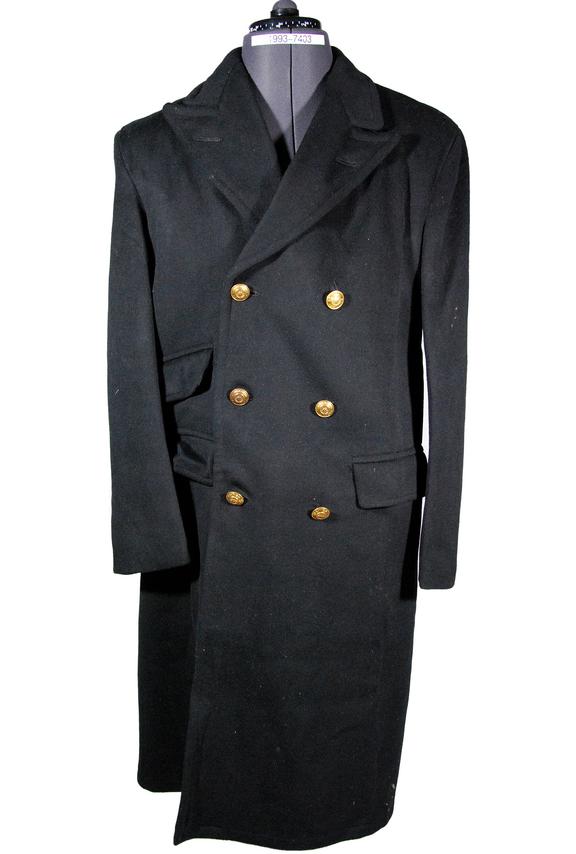 Uniform overcoat, BR Guard, double-breasted, black