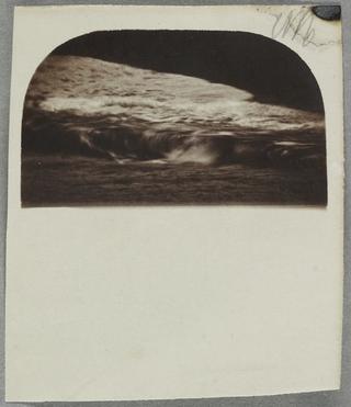 Experimental uranium print of seaside