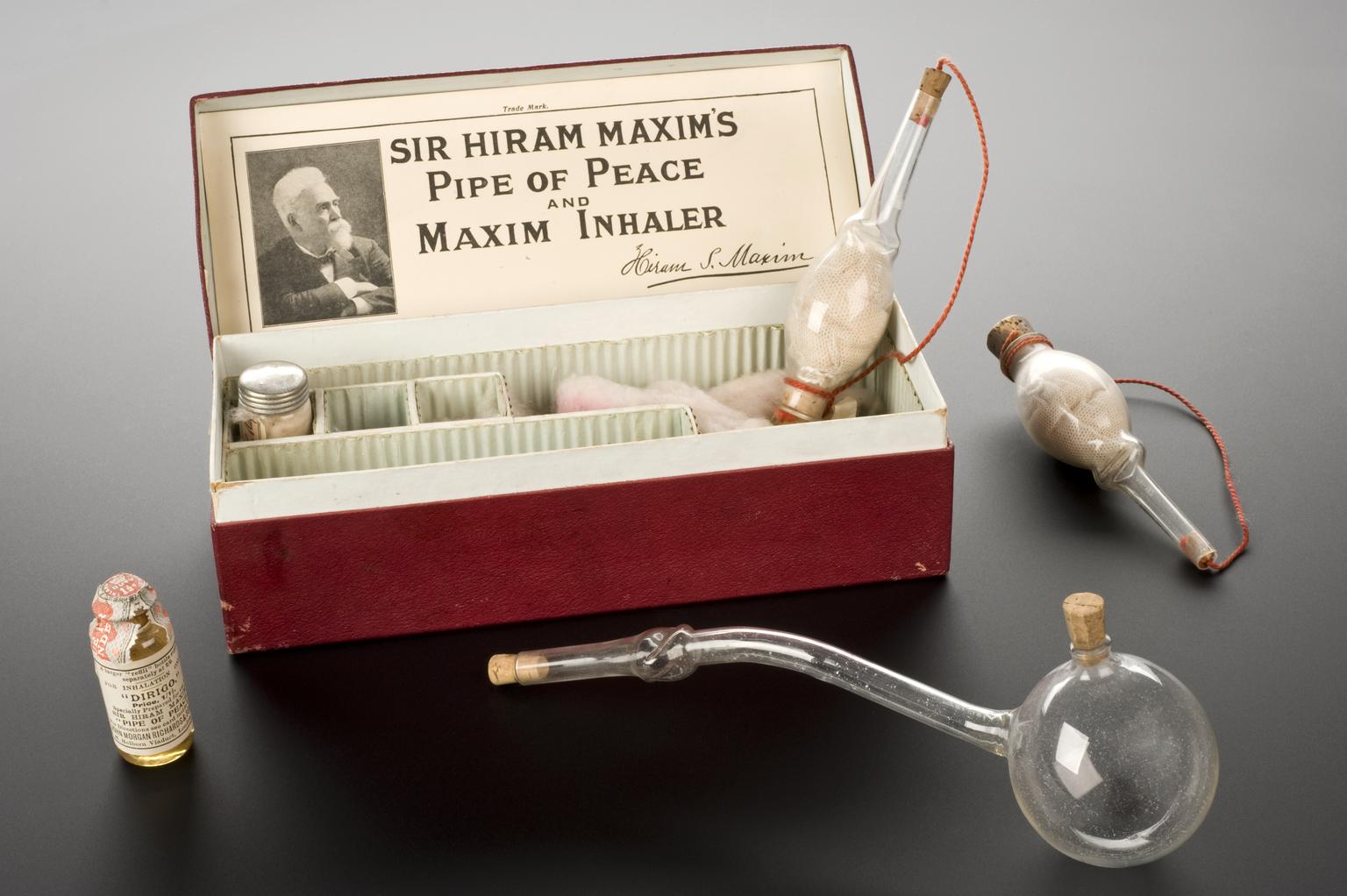 Maxim's 'Pipe of Peace', 1909-1910