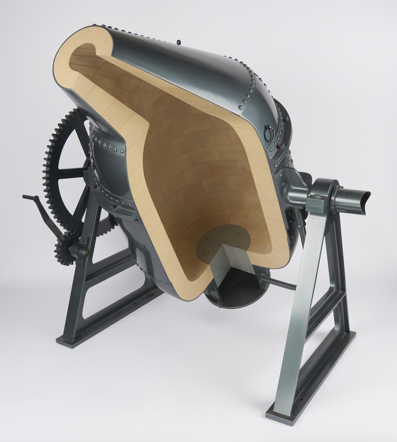 Model of Bessemer Converter, c. 1865 | Science Museum Group Collection