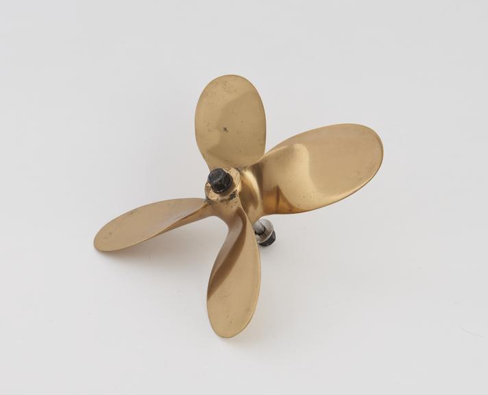 Model, scale 1:32, of a four bladed propeller from the S.S