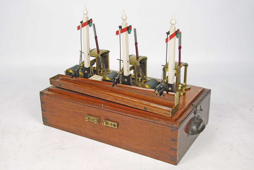 model sykes lock and block signalling system Science Museum Group
