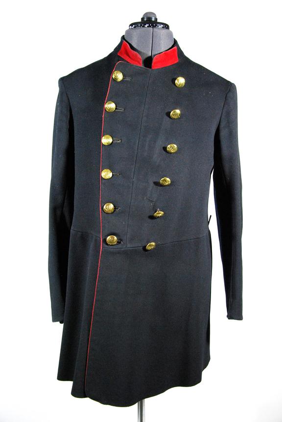 Part (3 of 5) of GWR fireman's uniform on dummy, c