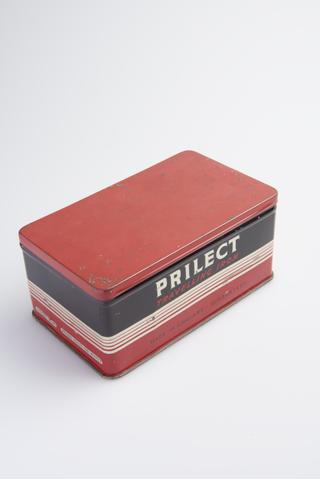 Storage Tin for 'Prilect' Electric Travelling Iron