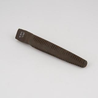 Old coarse thread 1 1/4" taper tap