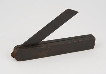 Wheelwright's home made bevel  gauge