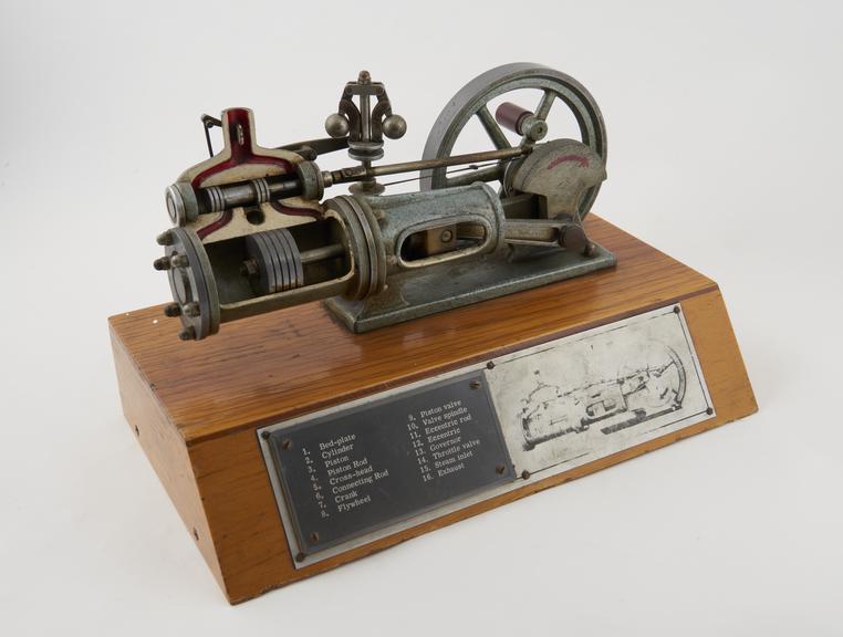 Demonstration model steam engine.