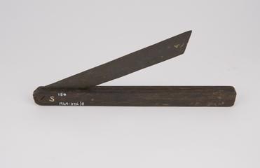 Wheelwright's bevel  gauge.