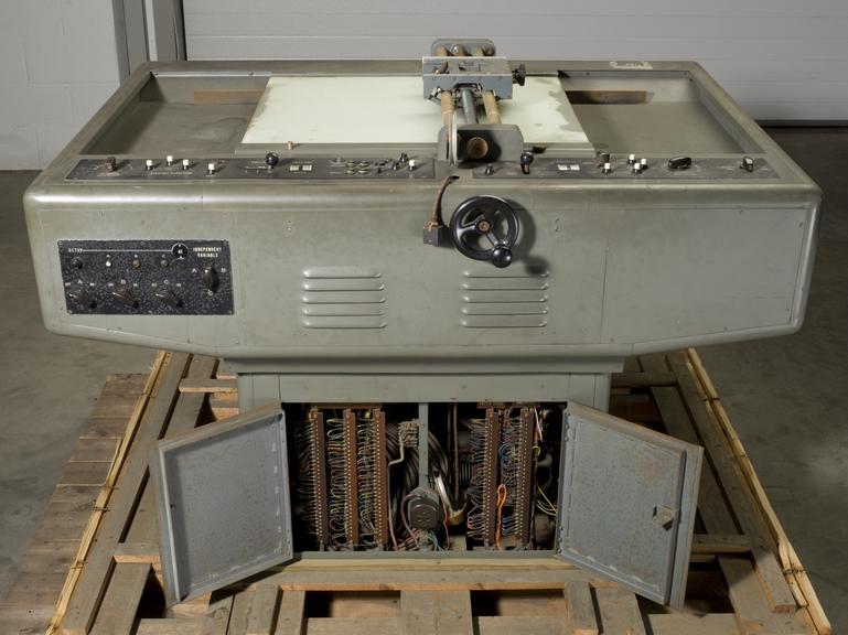 Component parts of a differential analyser from the National Physical Laboratory