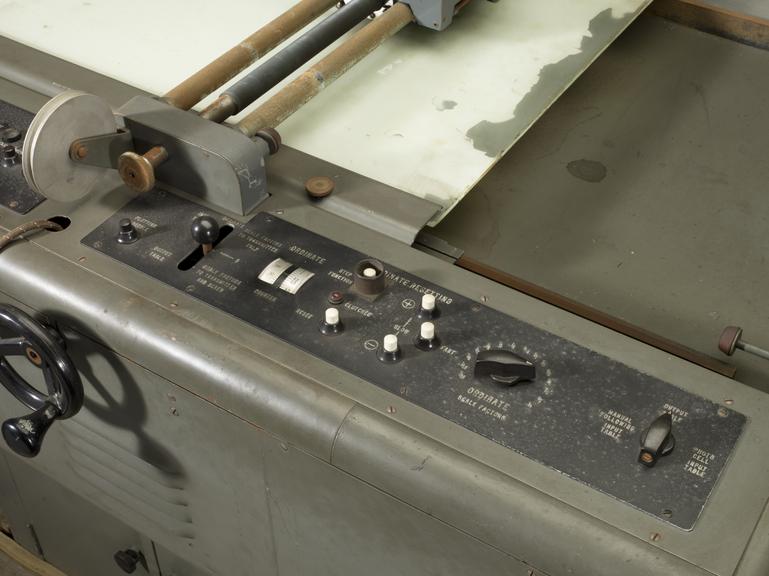 Component parts of a differential analyser from the National Physical Laboratory