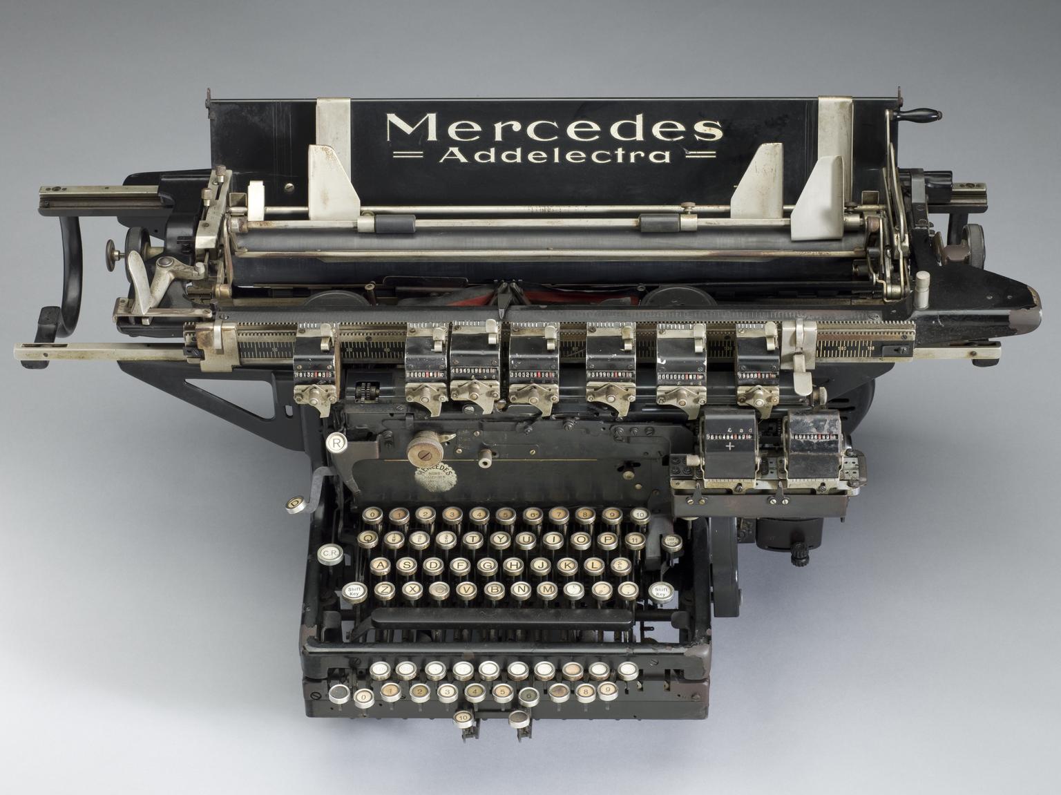 Mercedes Addelectra accounting machine | Science Museum Group Collection