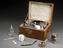 Wooden barber surgeon's case