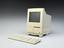 Apple Mac Colour Classic, with dust cover, keyboard and mouse