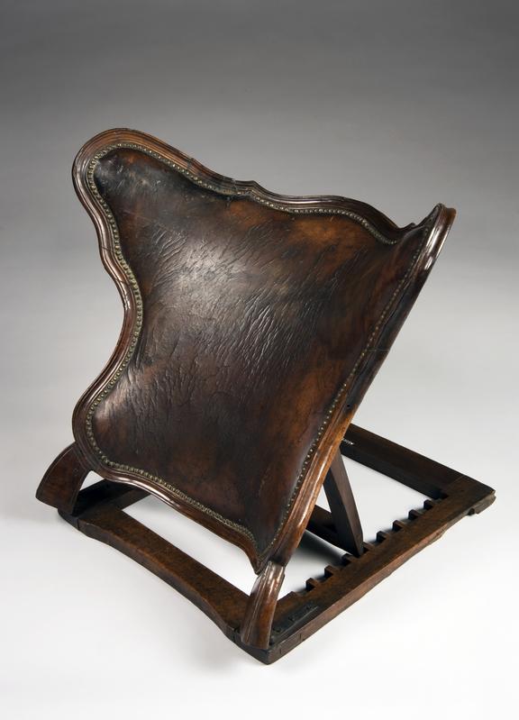 Adjustable bed rest, 18th century