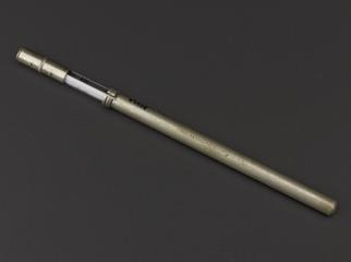 Clinical thermometer in German silver case