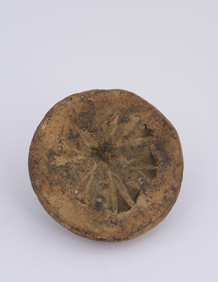 Plaster mould, rosette