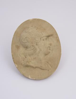 Composite cast, profile of Minerva