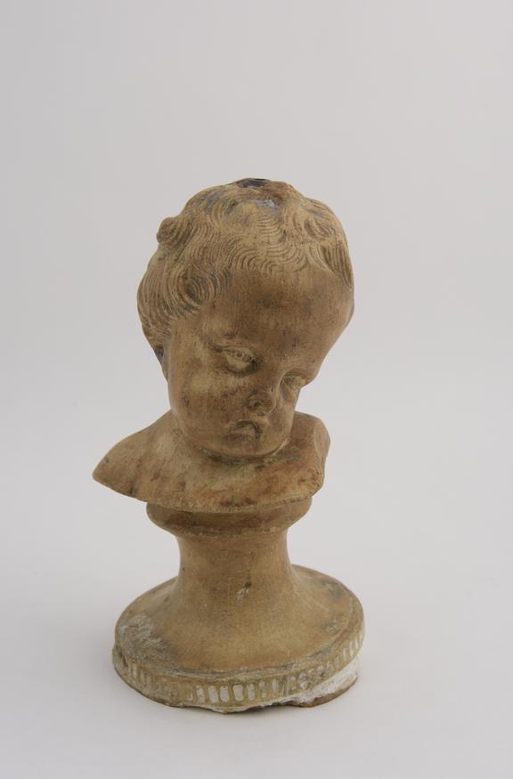 1 Plaster bust on pedestal