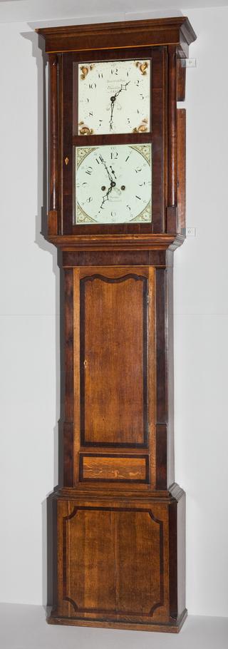 Park Green Mill Double Dialled Longcase Clock