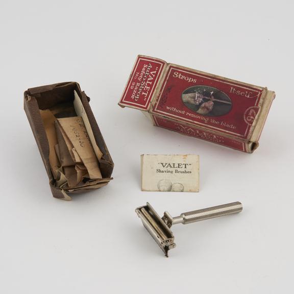 Valet razor, 1912