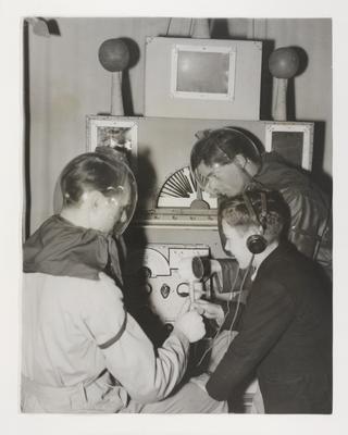 'Space men' at school