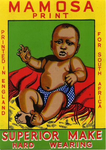 Shipper's ticket depicting a baby