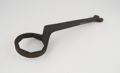 Wheelwright's axle cap wrench, one of three