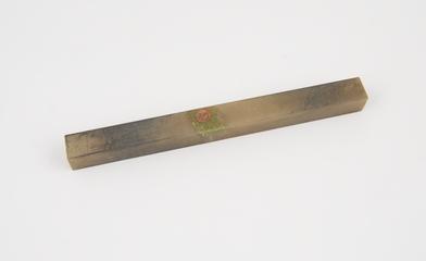 Square sharpening stone.