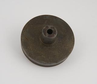 Emery composition lathe operated grinding wheel