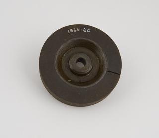 Emery composition lathe operated grinding wheel