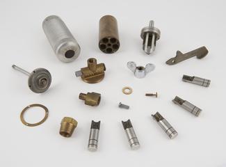 Set of standard drill parts for pneumatic drill