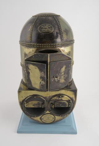 Model of a patent Cochran land type multitubular steam boiler