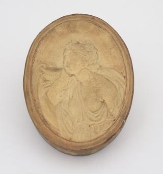 Plaster mould, Hebe holding goblet