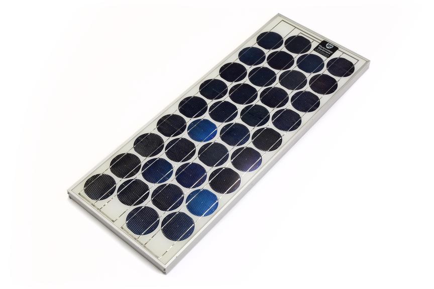 Solar panel made by BP Solar Systems Ltd. In Aylesbury | Science Museum ...
