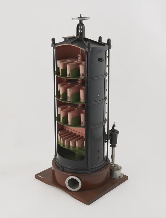 Model of compound static ammonia washer.