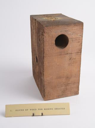 Wood Block Shells and Sheaves: manufacturing processes