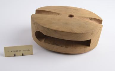 Wood Block Shells and Sheaves: manufacturing processes