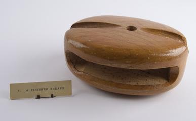 Wood Block Shells and Sheaves: manufacturing processes