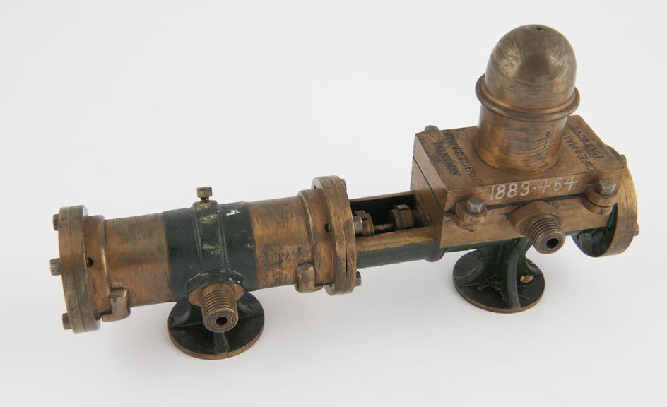 Model of Cope and Maxwell's steam pumps.