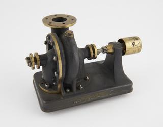 Model, of Lawrence and Porters Patent Centrifugal Pump, 1875