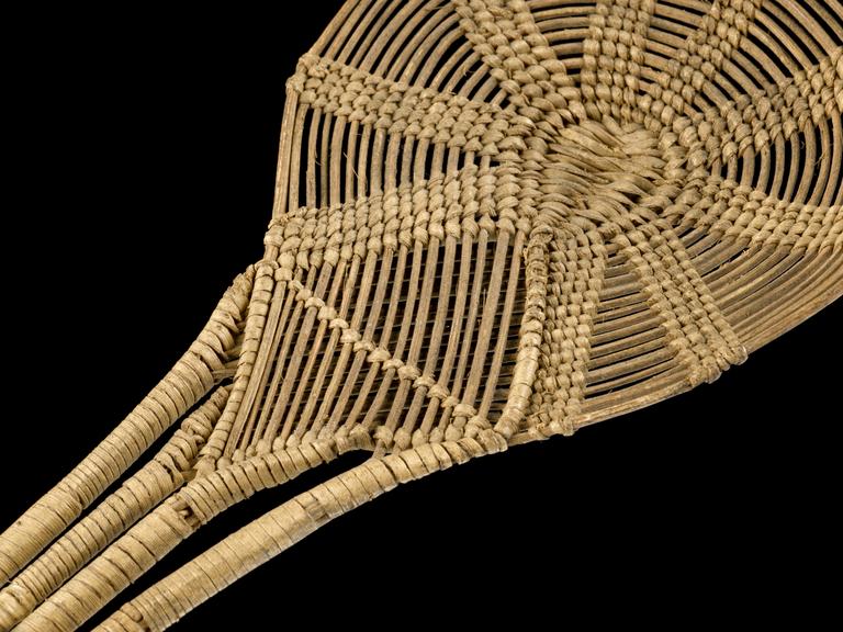 Beer strainer of cane woven and bound with gram, South Africa