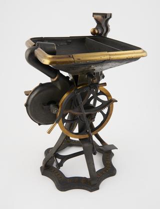 Model of portable forge