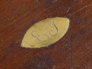 Mahogany case for Edward Jenner's cupping set