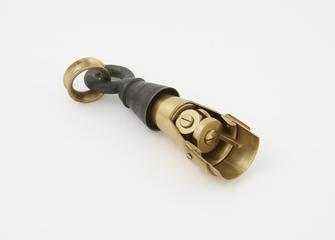 Sectioned head of (impeller) propeller ship's log